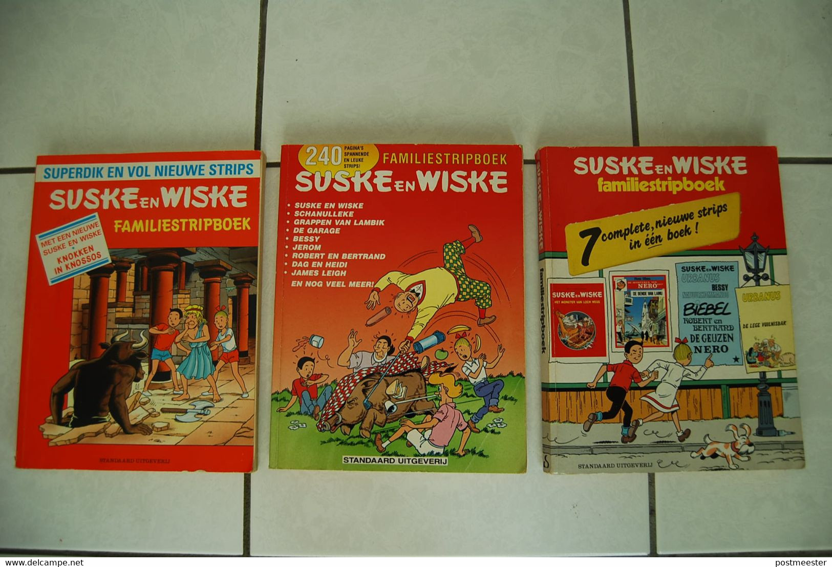 Suske En Wiske:  3x Familiestripboek - Suske & Wiske