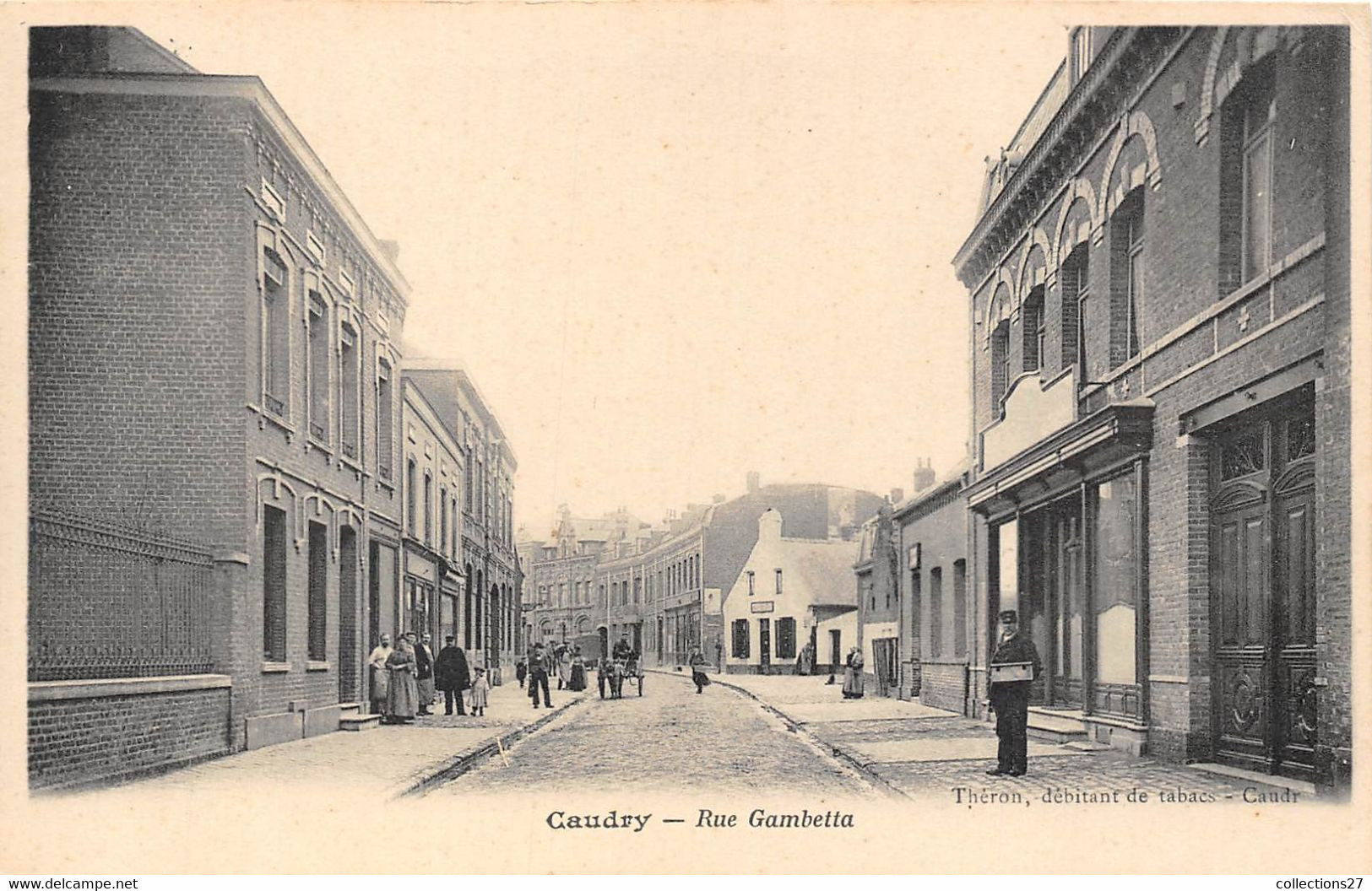 59-CAUDRY- RUE GAMBETTA - Caudry