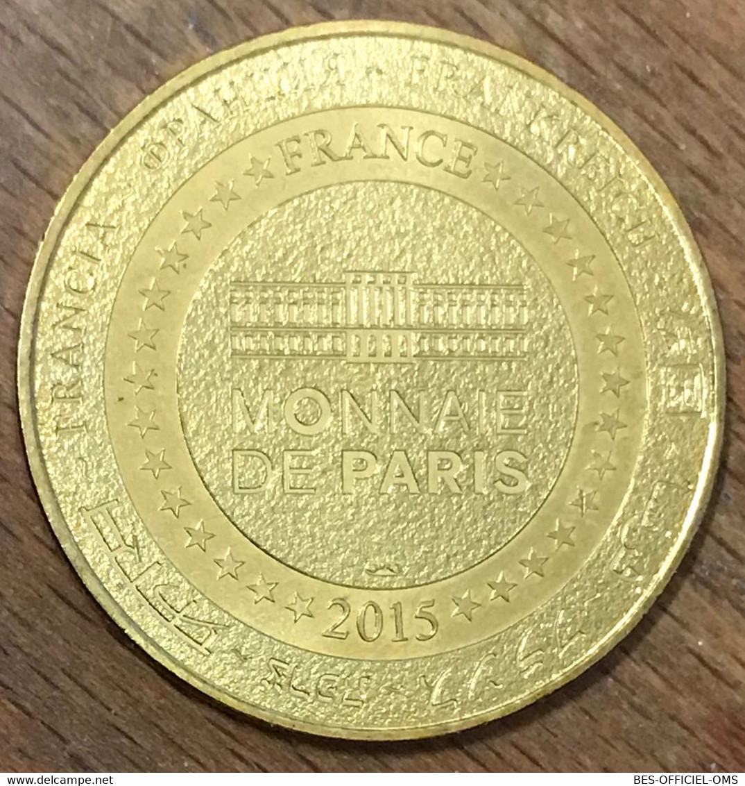 63 VULCANIA VOLCAN EN COUPE MDP 2015 MÉDAILLE SOUVENIR MONNAIE DE PARIS JETON TOURISTIQUE MEDALS COINS TOKENS - 2015