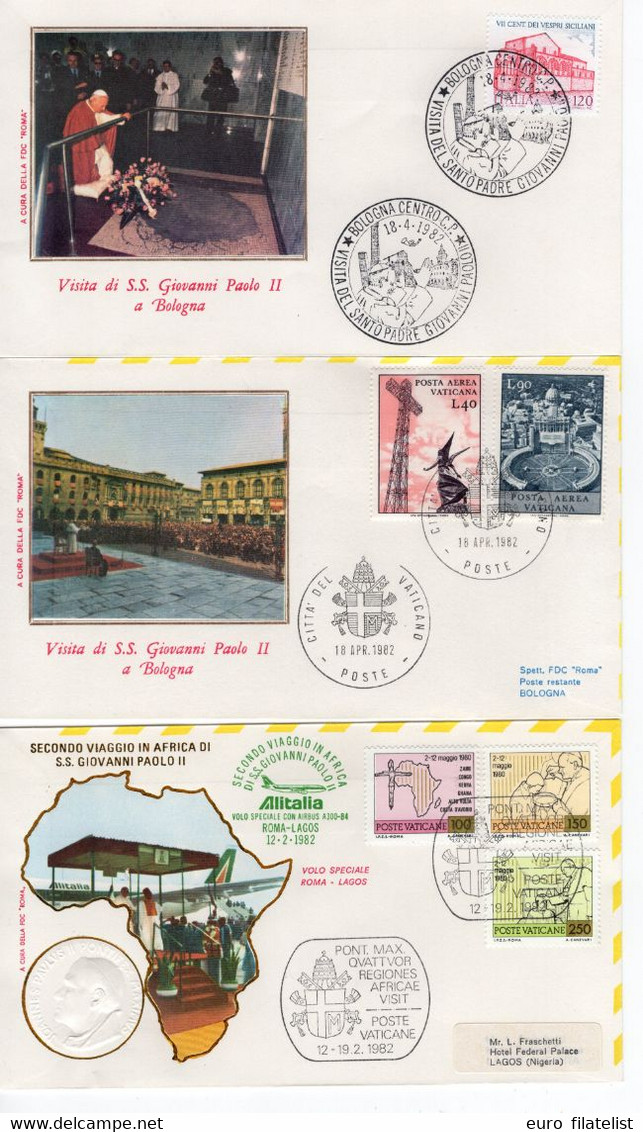 Vatican lot 107 FDC