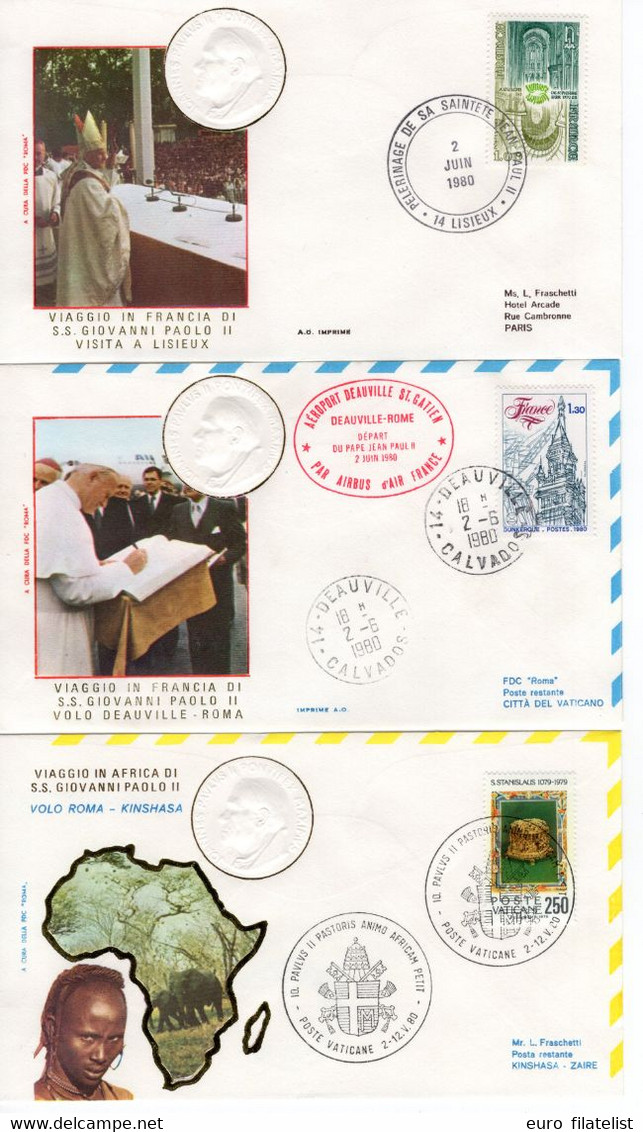 Vatican lot 107 FDC