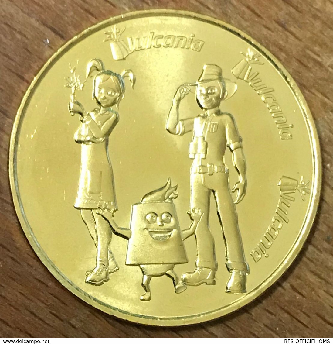 63 VULCANIA PERSONNAGES MDP 2020 MÉDAILLE SOUVENIR MONNAIE DE PARIS JETON TOURISTIQUE MEDALS COINS TOKENS - 2020