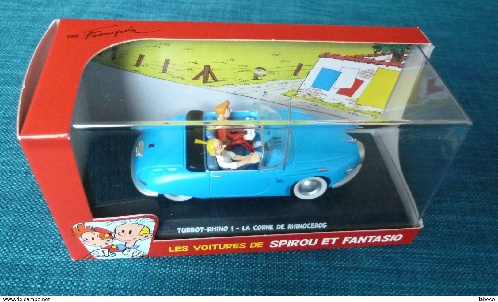 SPIROU Et FANTASIO Par FRANQUIN Turbot-Rhino 1 NEUF - Figuren - Metall