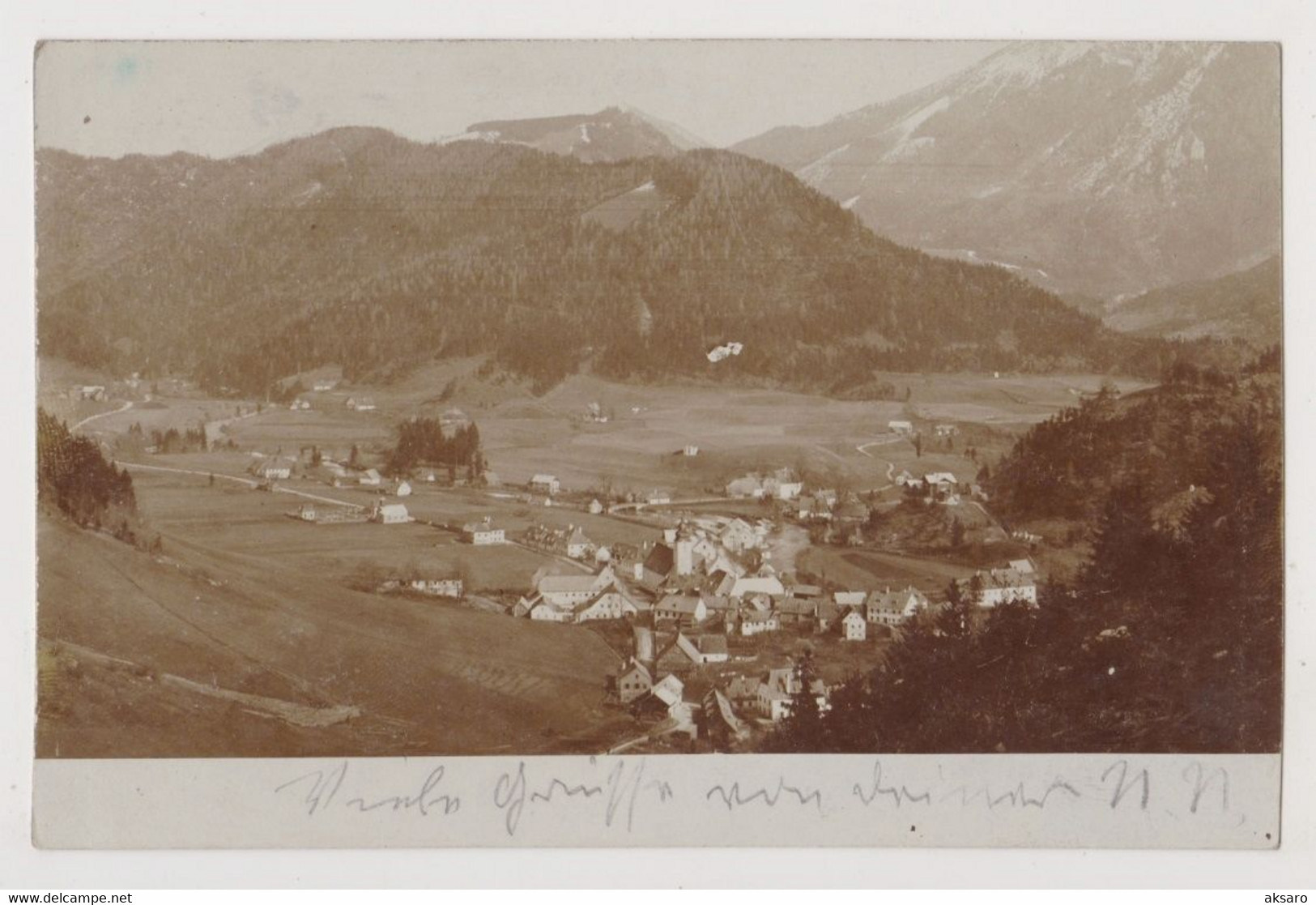 Lunz Am See, Echtfotokarte - 1904 (Bez. Scheibbs, Mostviertel) - Lunz Am See