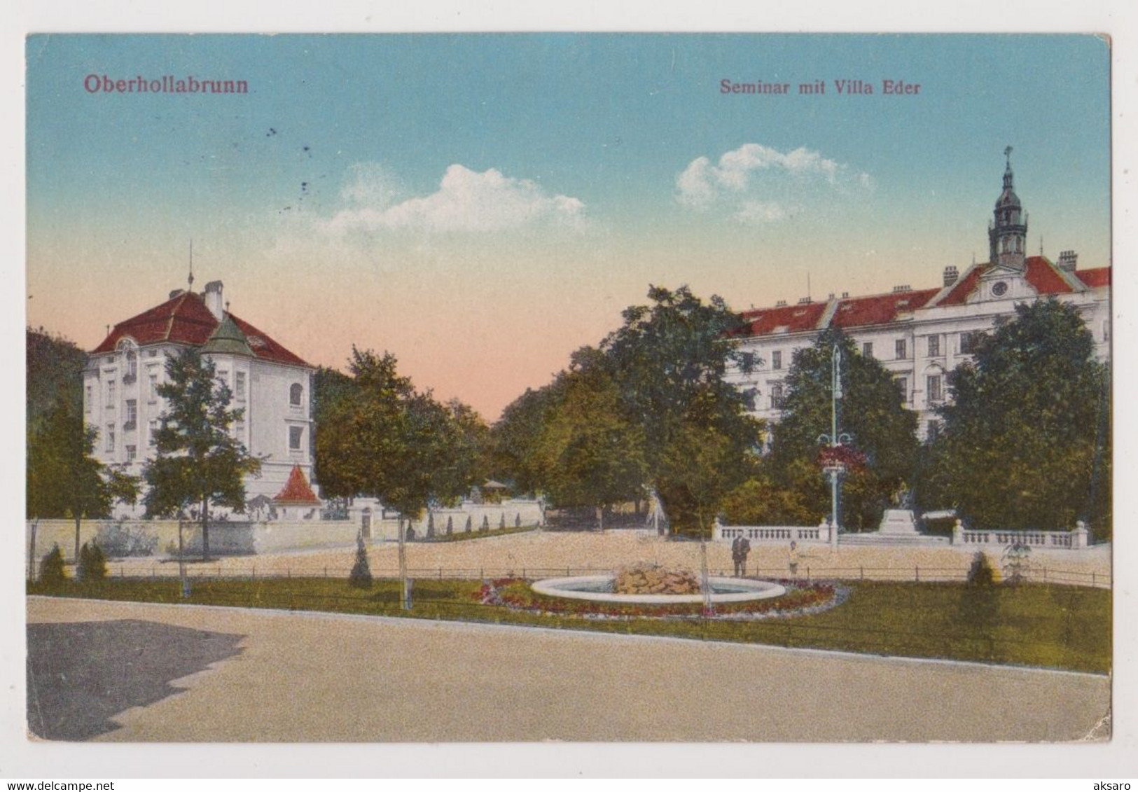 Oberhollabrunn, Seminar Mit Villa Eder - 1916 (Hollabrunn, Weinviertel) - Hollabrunn