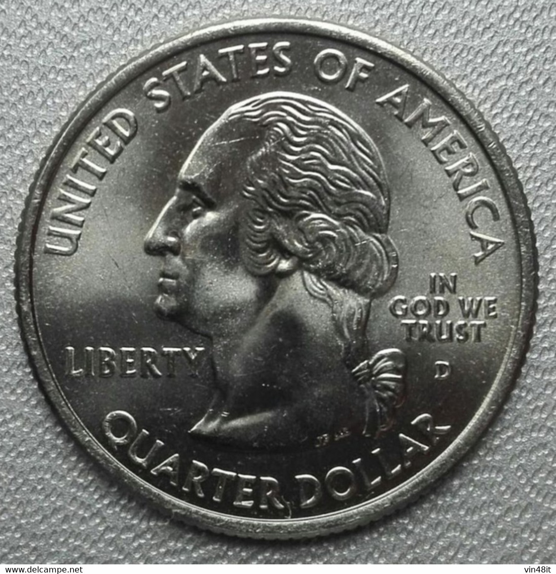 2005 -  STATI UNITI (SERIE CALIFORNIA)  -  MONETA  DEL VALORE  DI  QUARTER DOLLAR  - NUOVA - Collezioni