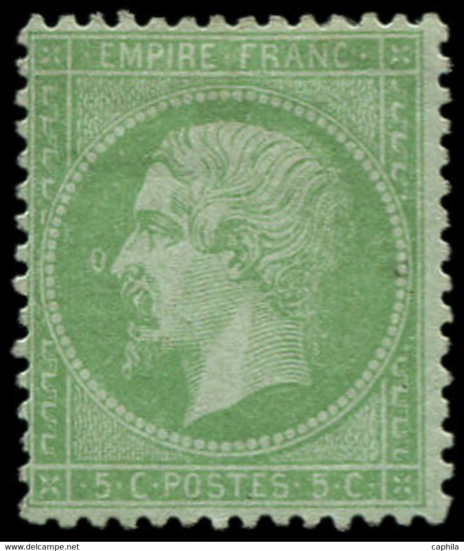 * FRANCE - Poste - 20, Anneau De Lune, Signé - 1862 Napoleon III