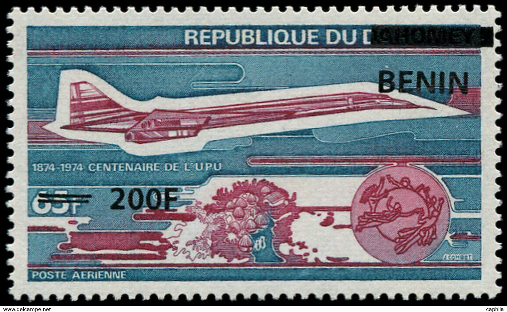 ** BENIN - Poste Aérienne - Michel 1526, Centenaire De L'UPU, Concorde - Neufs