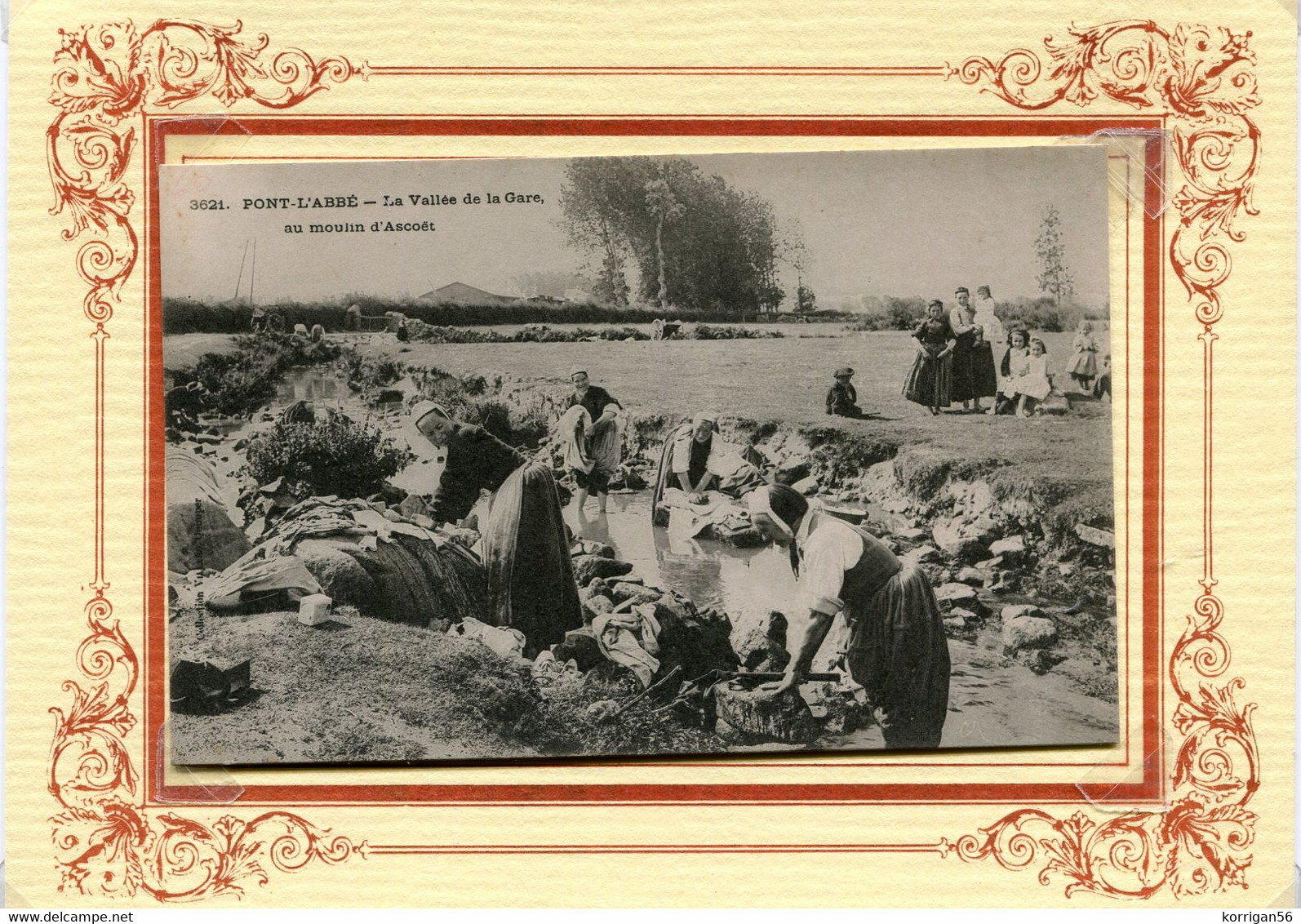 PONT L' ABBE  *** LAVOIR AU MOULIN D ASCOET   *** - Pont L'Abbe