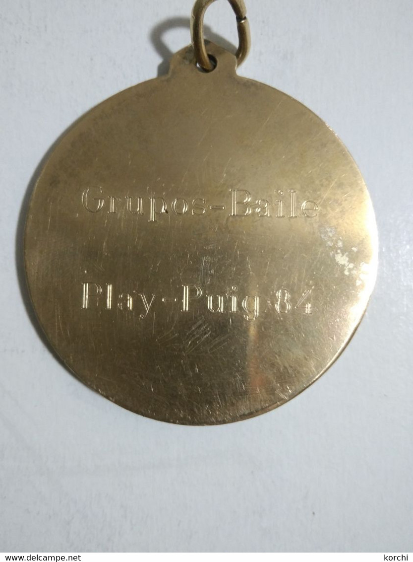 Medalla Grupos Baille  Play Puig 84,medaille Souvenir - Carnival