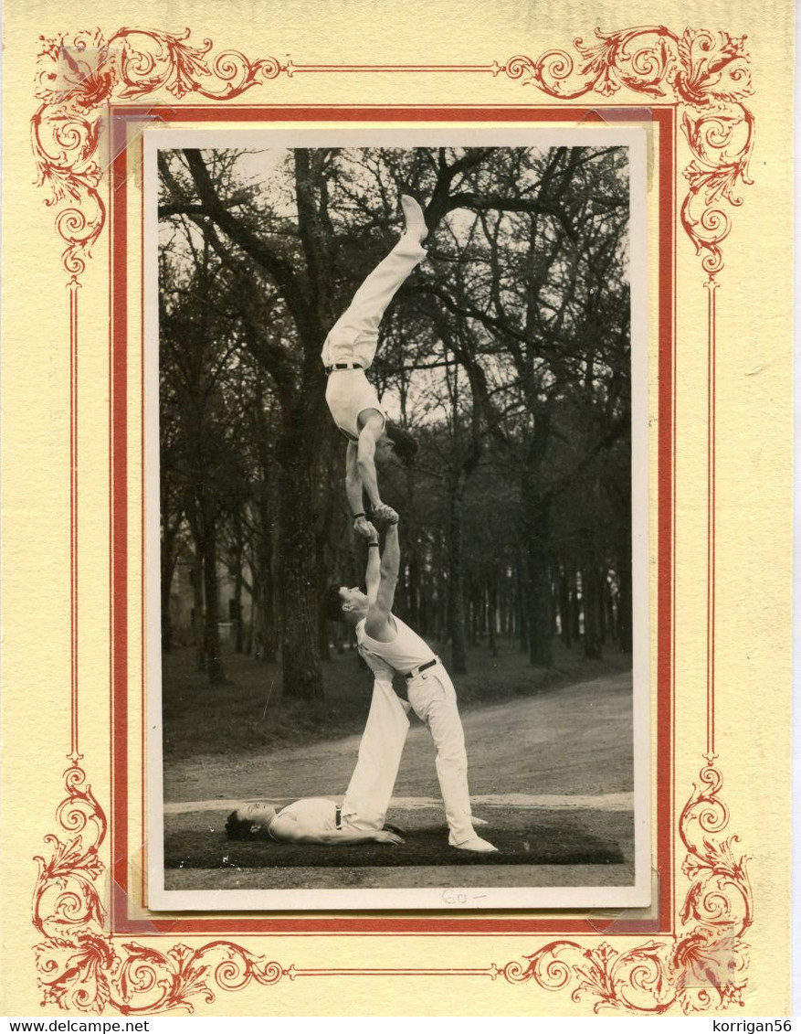 PONT L' ABBE  *** AMICALE SCOLAIRE AU BOIS ST LAURENT  *** GYMNASTIQUE *** EQUILIBRISTES *** - Pont L'Abbe