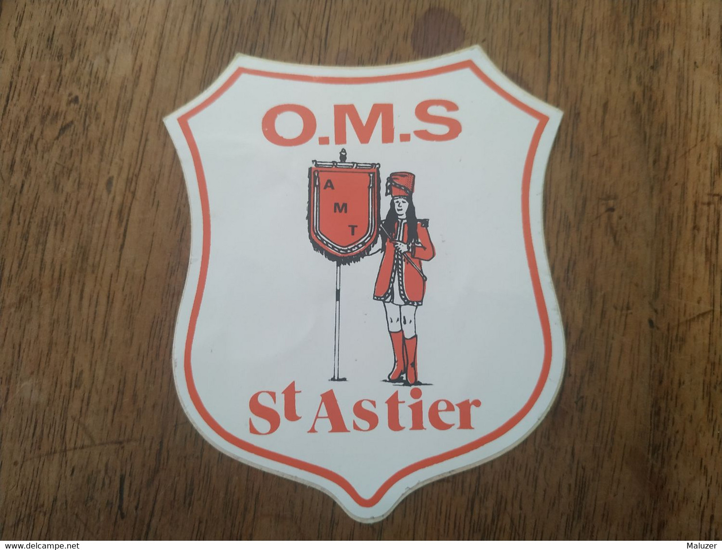 AUTOCOLLANT STICKER O.M.S. AMT – MAJORETTES - ST ASTIER – SAINT-ASTIER – PERIGORD - Adesivi