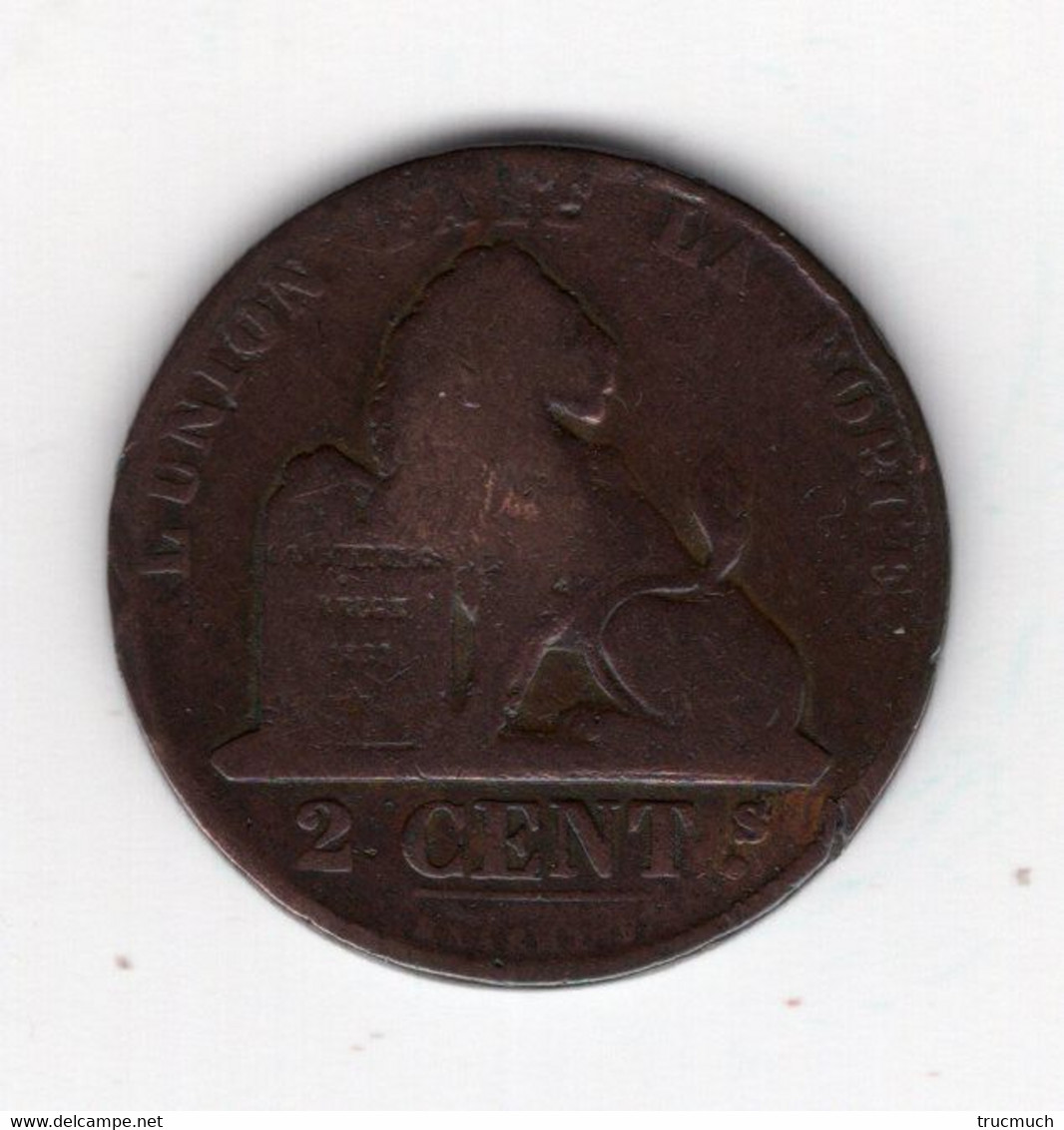 14 - LEOPOLD Ier - 2 Centimes 1862 ---* M 110* - 2 Centimes