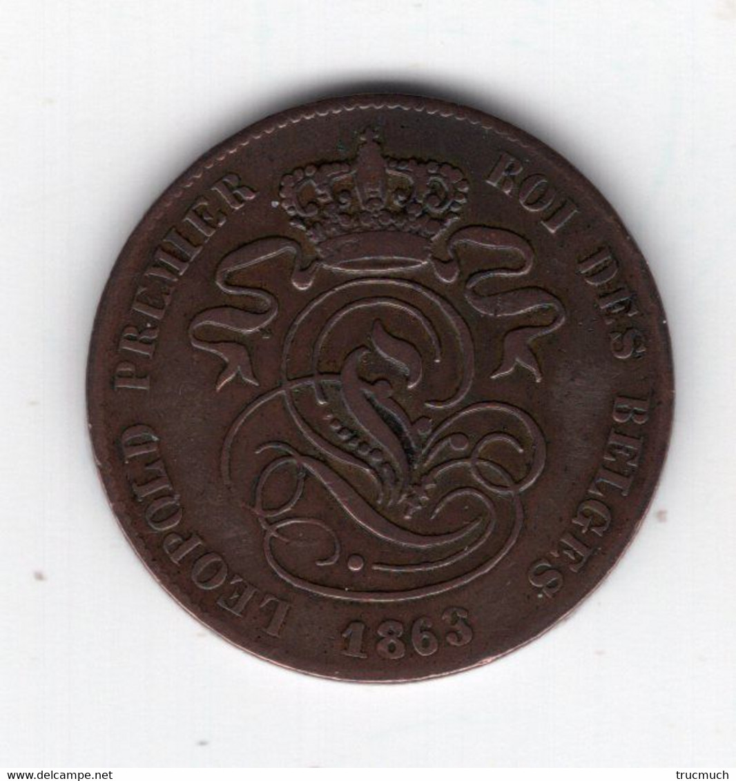 15 - LEOPOLD Ier - 2 Centimes 1863 --* M 111* - 2 Cent