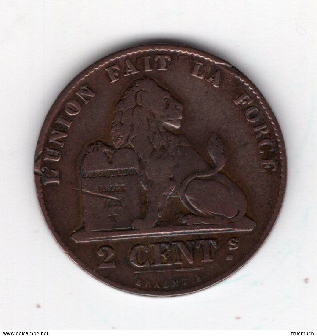 15 - LEOPOLD Ier - 2 Centimes 1863 --* M 111* - 2 Cent
