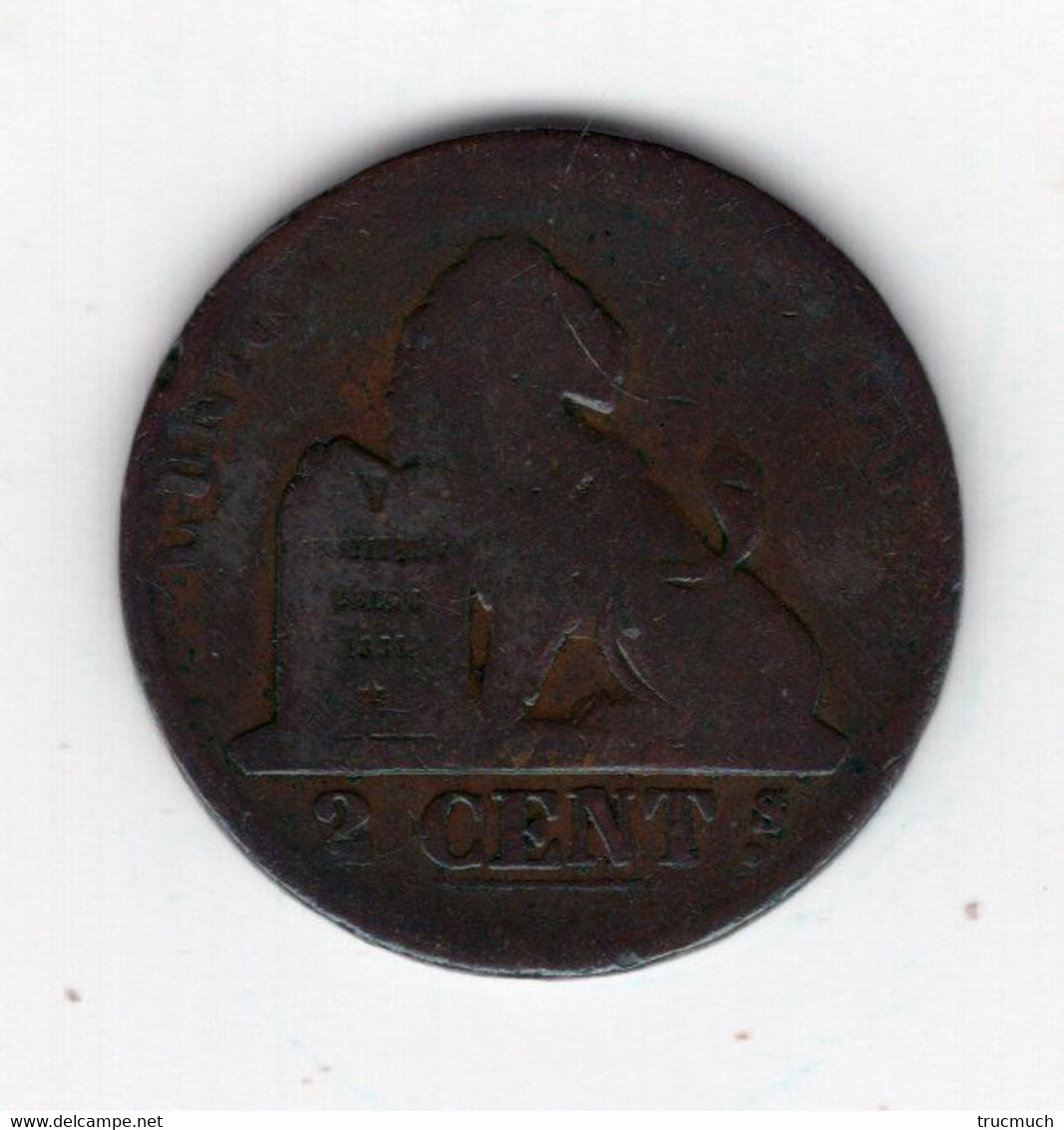 17 - LEOPOLD Ier - 2 Centimes 1864 - 2 Cent
