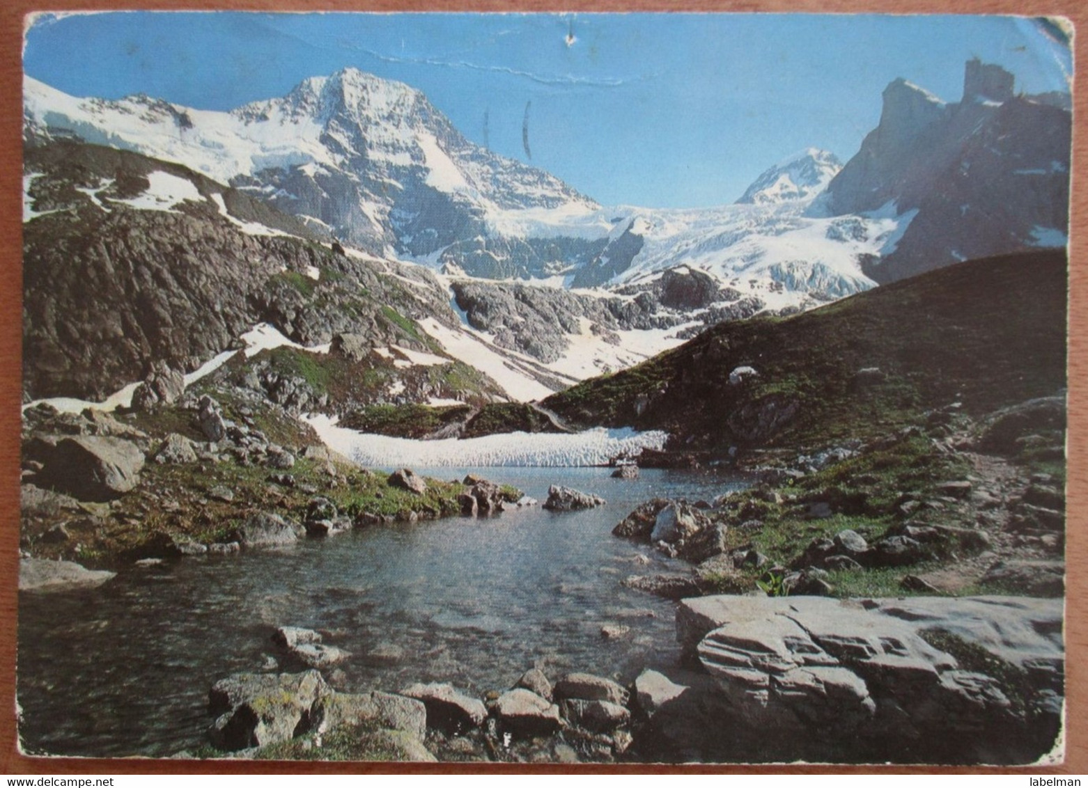 GERMANY DEUTSCHLAND OBERHORNSEE BREITHORN MOUNTAIN MOUNT PICTURE PHOTO POSTCARD ANSICHTSKARTE PICTURE CARTOLINA PC CP AK - Hersbruck