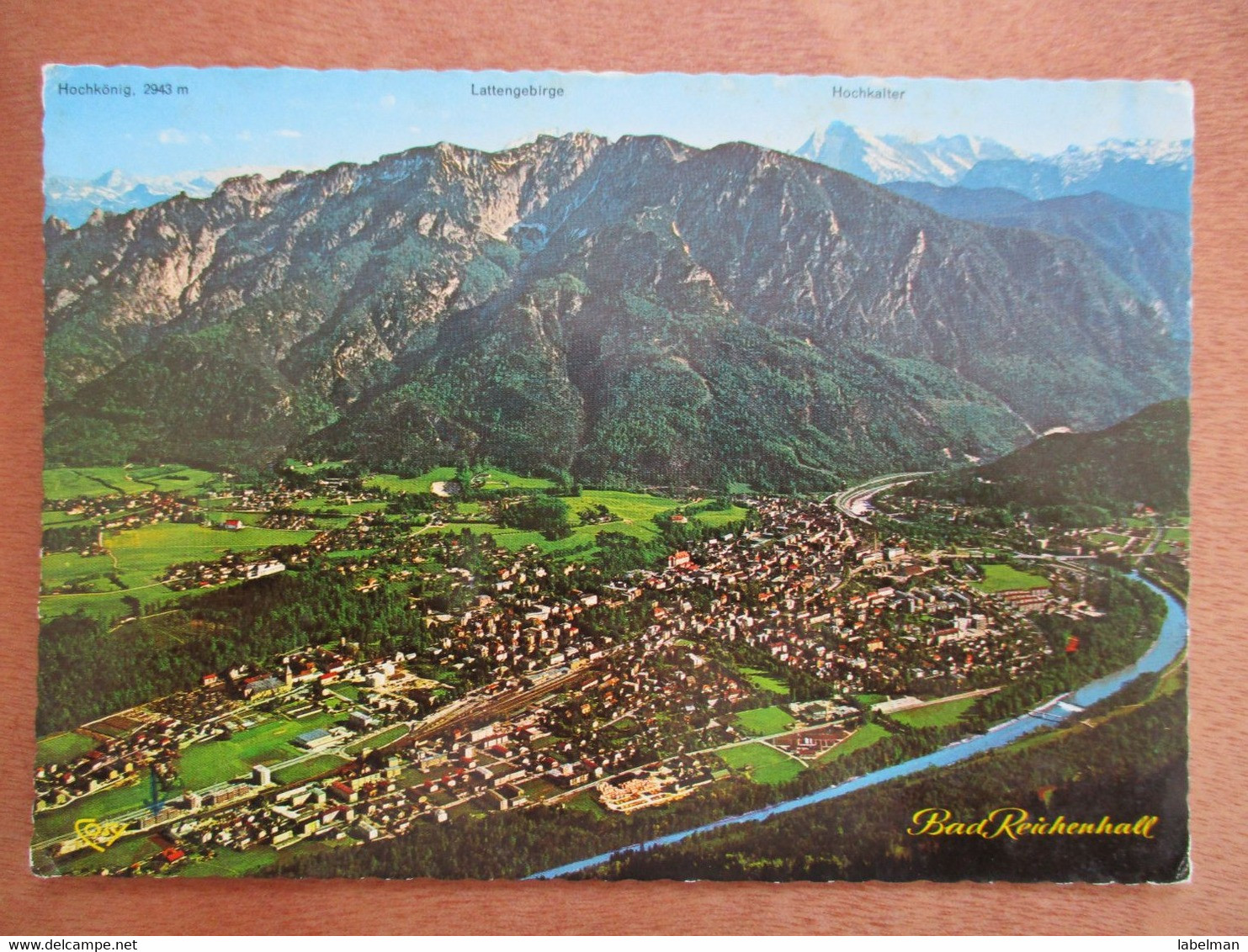 GERMANY DEUTSCHLAND LATTENGEBIRGE HOCHKALTER MOUNTAIN MOUNT AK PHOTO PC CP POSTCARD ANSICHTSKARTE PICTURE CARTOLINA - Allersberg