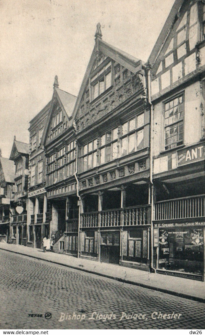 Bishop Lloyds Palace, Chester - Shops - Valentine's Series N° 76726 - Chester