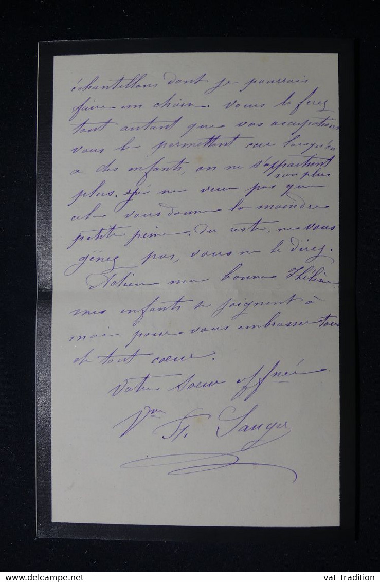 RÉUNION - Enveloppe + Contenu De St Paul En 1890 Pour Paris, Affranchissement Alphée Dubois - L 89279 - Lettres & Documents