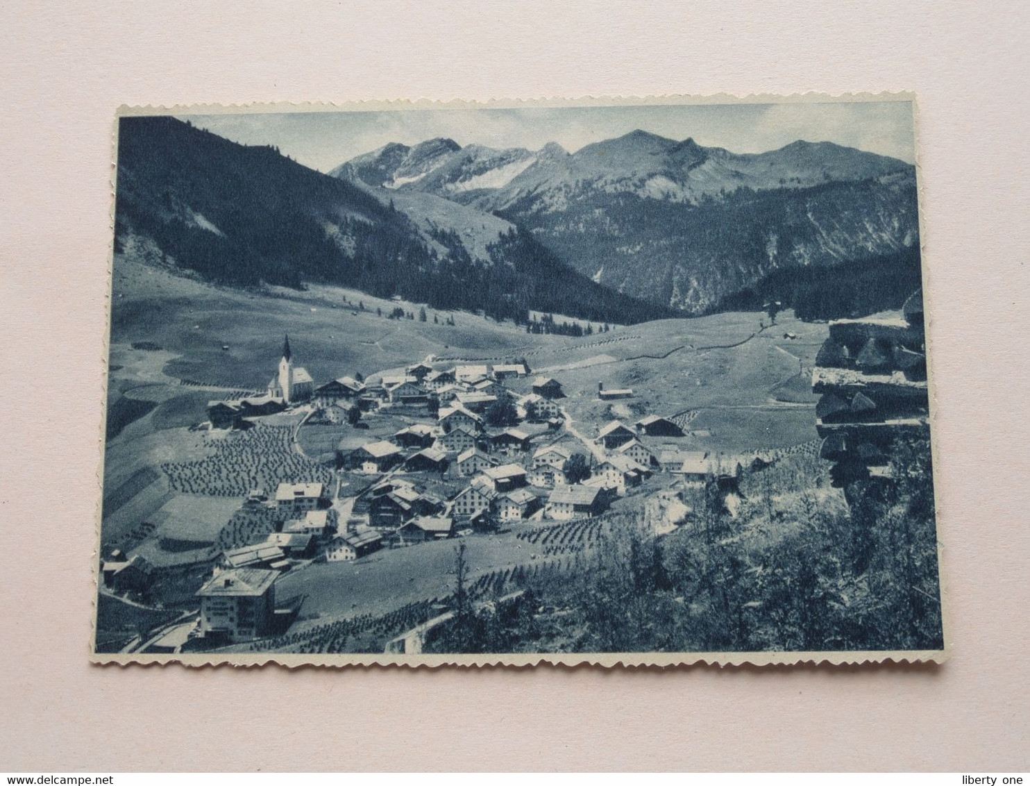 BERWANG I. Tirol 1336 M. Mit Lechtaler Alpen ( Foto "Fredy" / KTV) Anno 19?? ( See / Voir Photo DETAIL Cutted ) ! - Berwang
