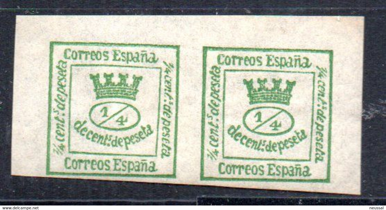 Sello Nº 130- 2 Cuartos  España - Unused Stamps