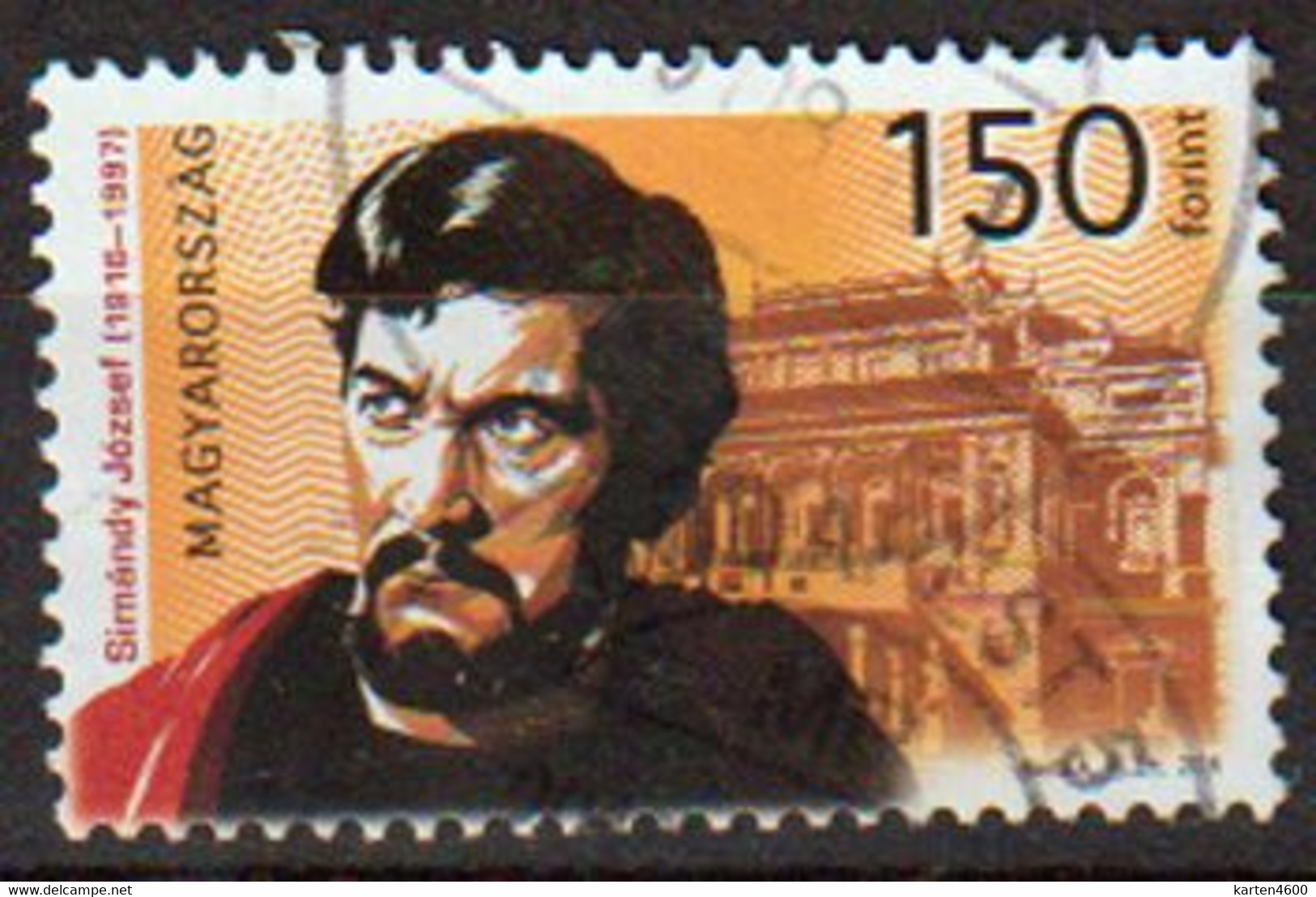 Joszef Simandy  2016 - Used Stamps