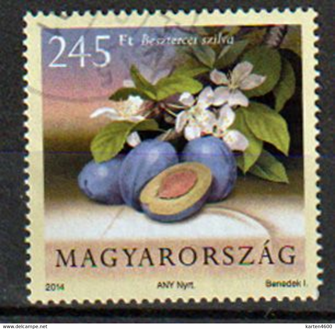 Obst   2017 - Used Stamps