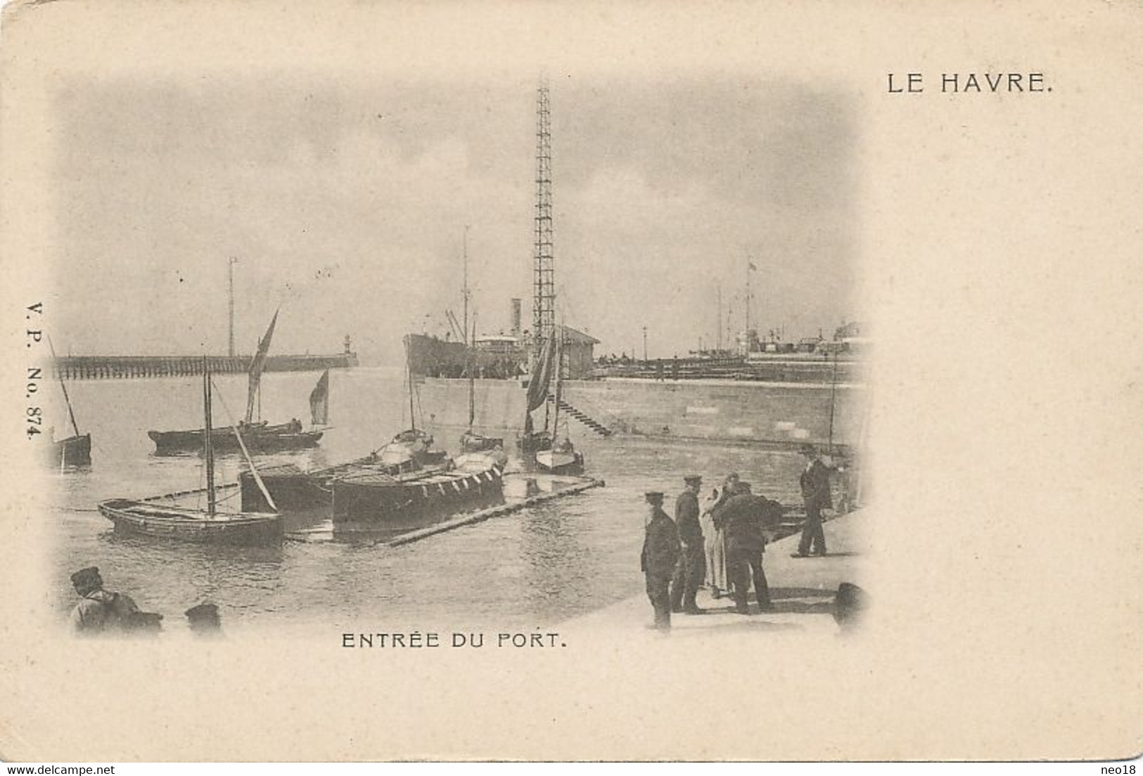Le Havre Pionnière Entrée Du Port - Hafen