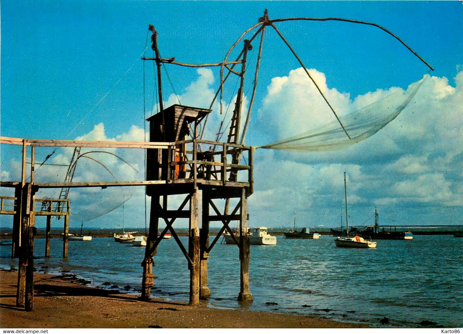 La Plaine Sur Mer * Pêcheries Entre Le Cormier Et Port Giraud * Carrelet - La-Plaine-sur-Mer