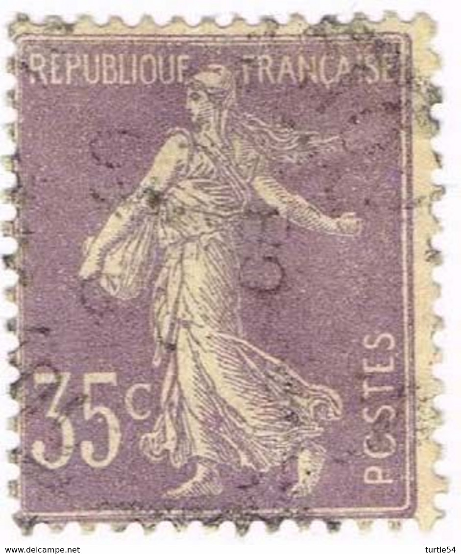 France, N° 136a Obl. Type Semeuse - Gebraucht