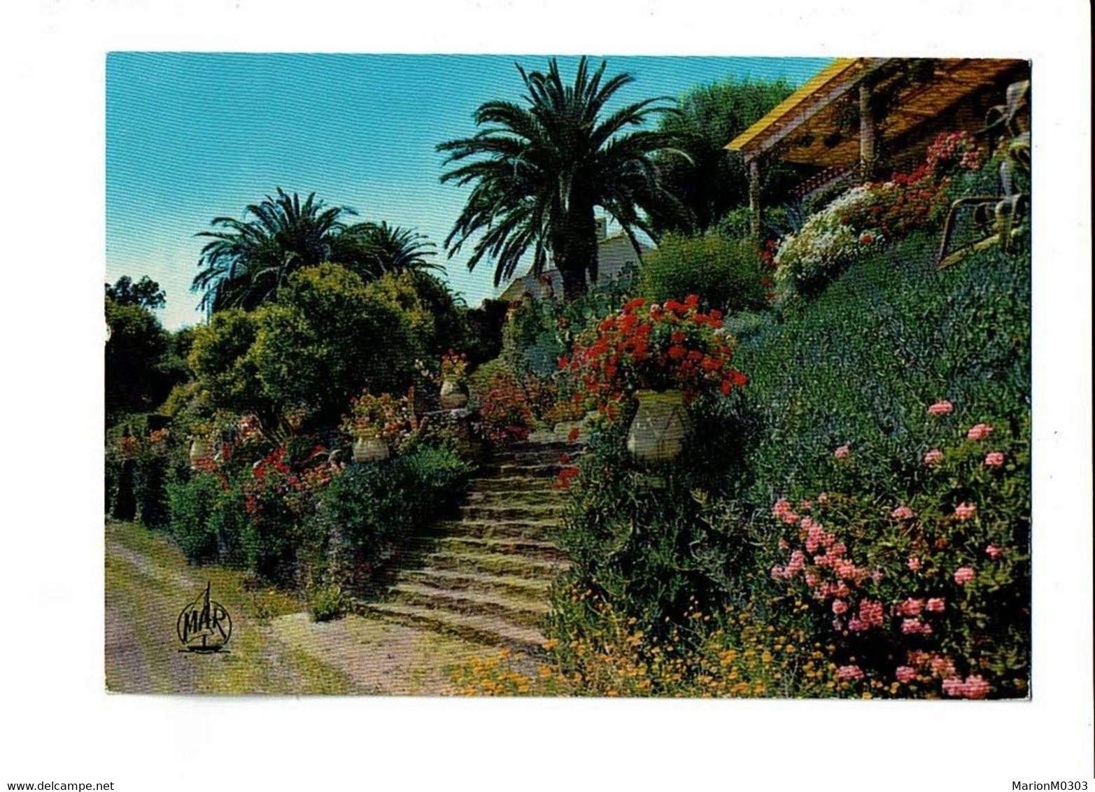 06 - LE RAYOL - Escalier Fleuri - 8077 - Rayol-Canadel-sur-Mer