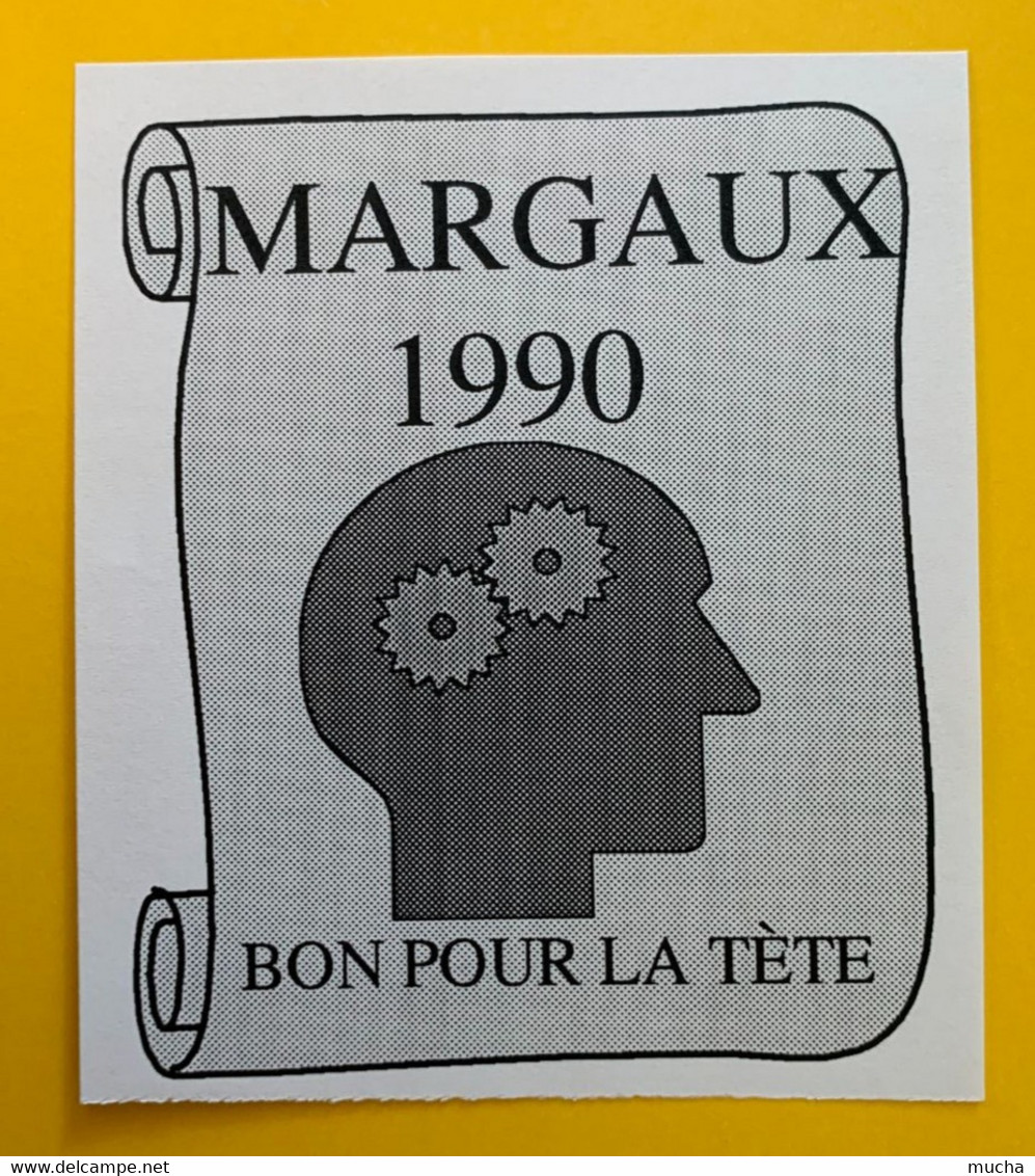 18373 - Margaux 1990 Bon Pour La Tête - Humor
