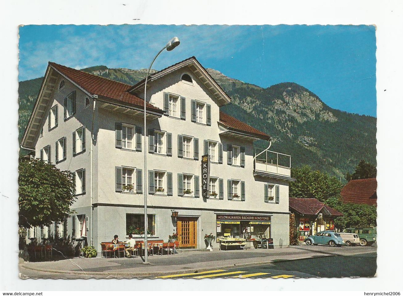 Suisse Ow Obwald Gasthaus Krone Alpnach Dorf - Alpnach
