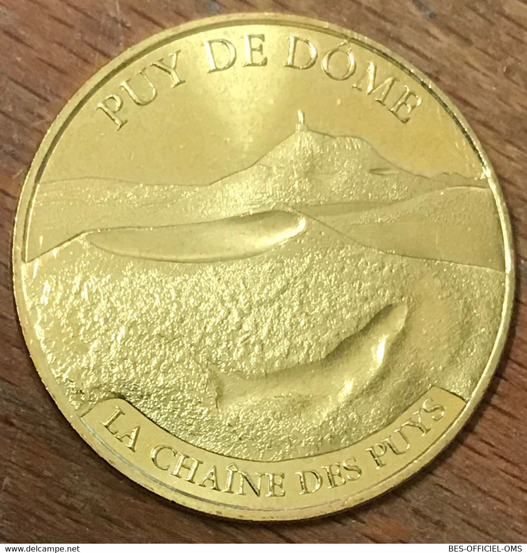 63 ORCINES PUY DE DOME CHAÎNE DES PUYS MDP 2018 MÉDAILLE SOUVENIR MONNAIE DE PARIS JETON TOURISTIQUE MEDALS COINS TOKENS - 2018