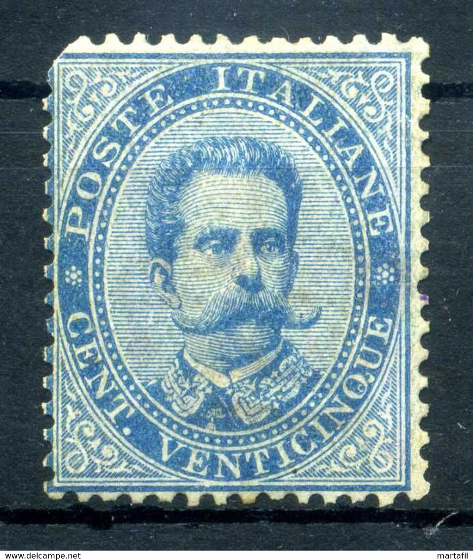 1879 REGNO N.40 25 Centesimi * Firmato / Non Perfetto - Nuovi