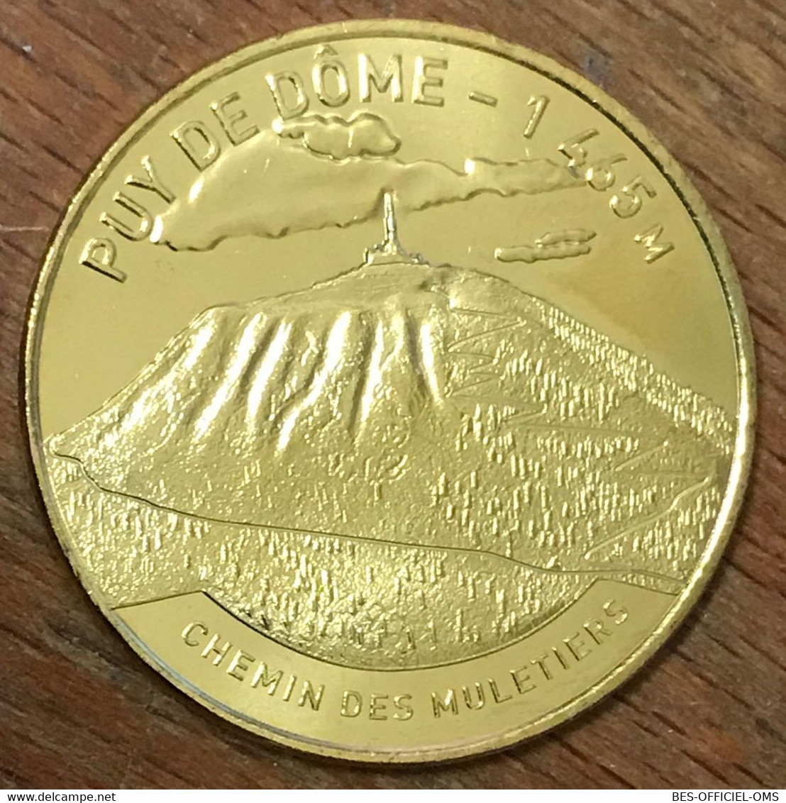 63 ORCINES PUY DE DÔME CHEMIN DES MULETIERS MDP 2019 MÉDAILLE MONNAIE DE PARIS JETON TOURISTIQUE MEDALS COINS TOKENS - 2019