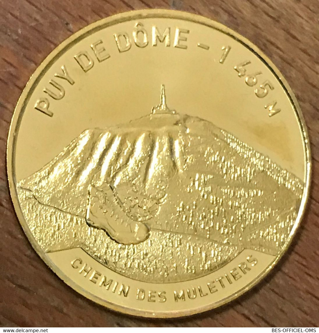 63 ORCINES PUY DE DÔME SOULIER MDP 2020 MÉDAILLE SOUVENIR MONNAIE DE PARIS JETON TOURISTIQUE MEDALS COINS TOKENS - 2020