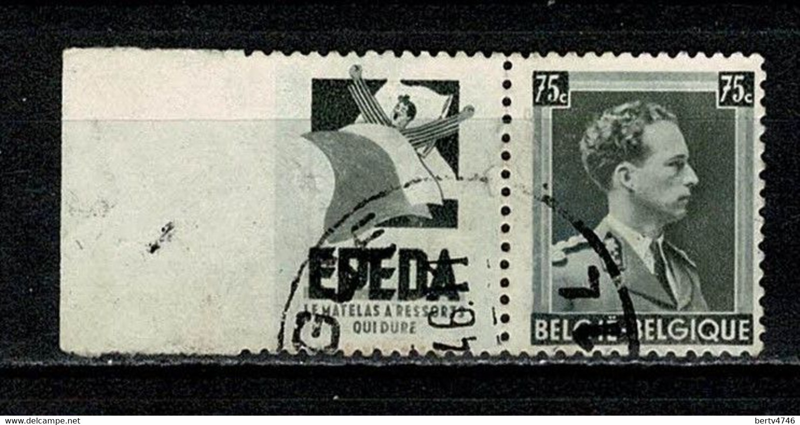 Belg. 1938/39 OBP/COB PU 100 Epeda  Witte Rand / Bord Blanc / Gest./obl. - Gebraucht