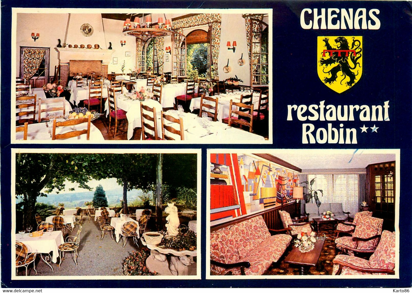 Chenas * Le Restaurant ROBIN * Multivues - Chenas