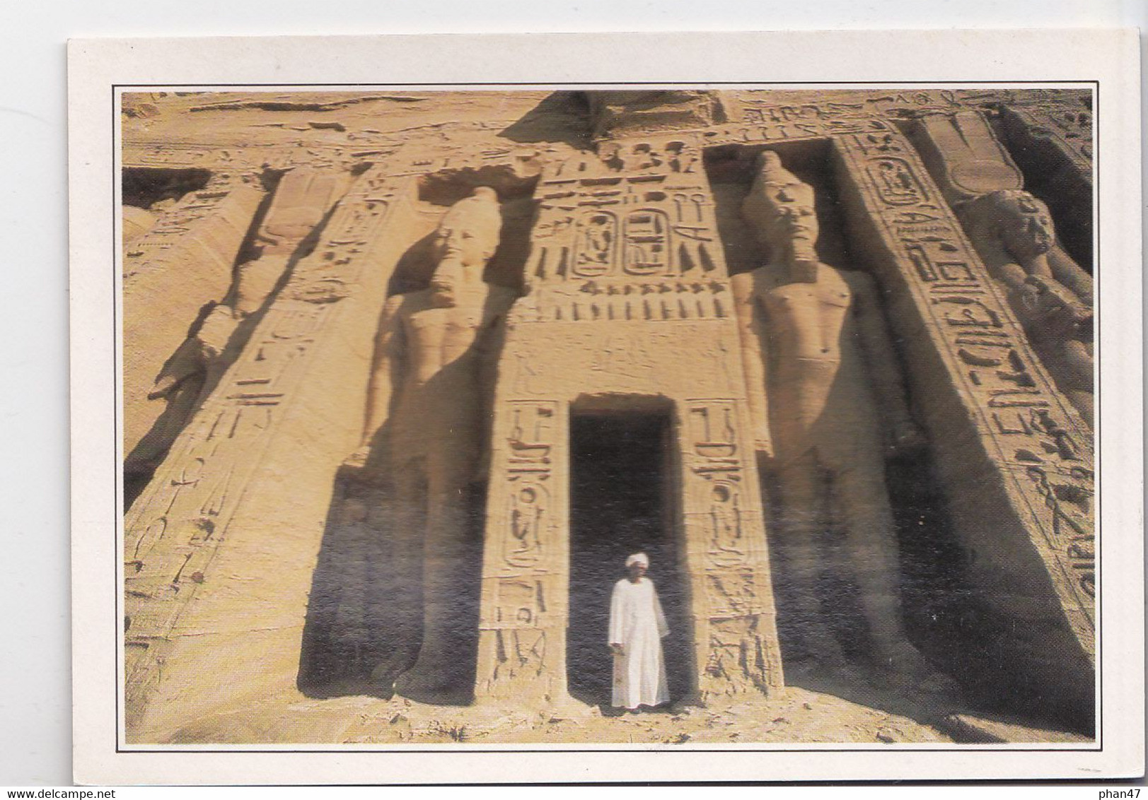 EGYPTE, Temple D' ABOU-SIMBEL Ou HATOR, Rois-Dieux Et Reines-Déesses, Ed. Editi Service Vers 1990 - Abu Simbel