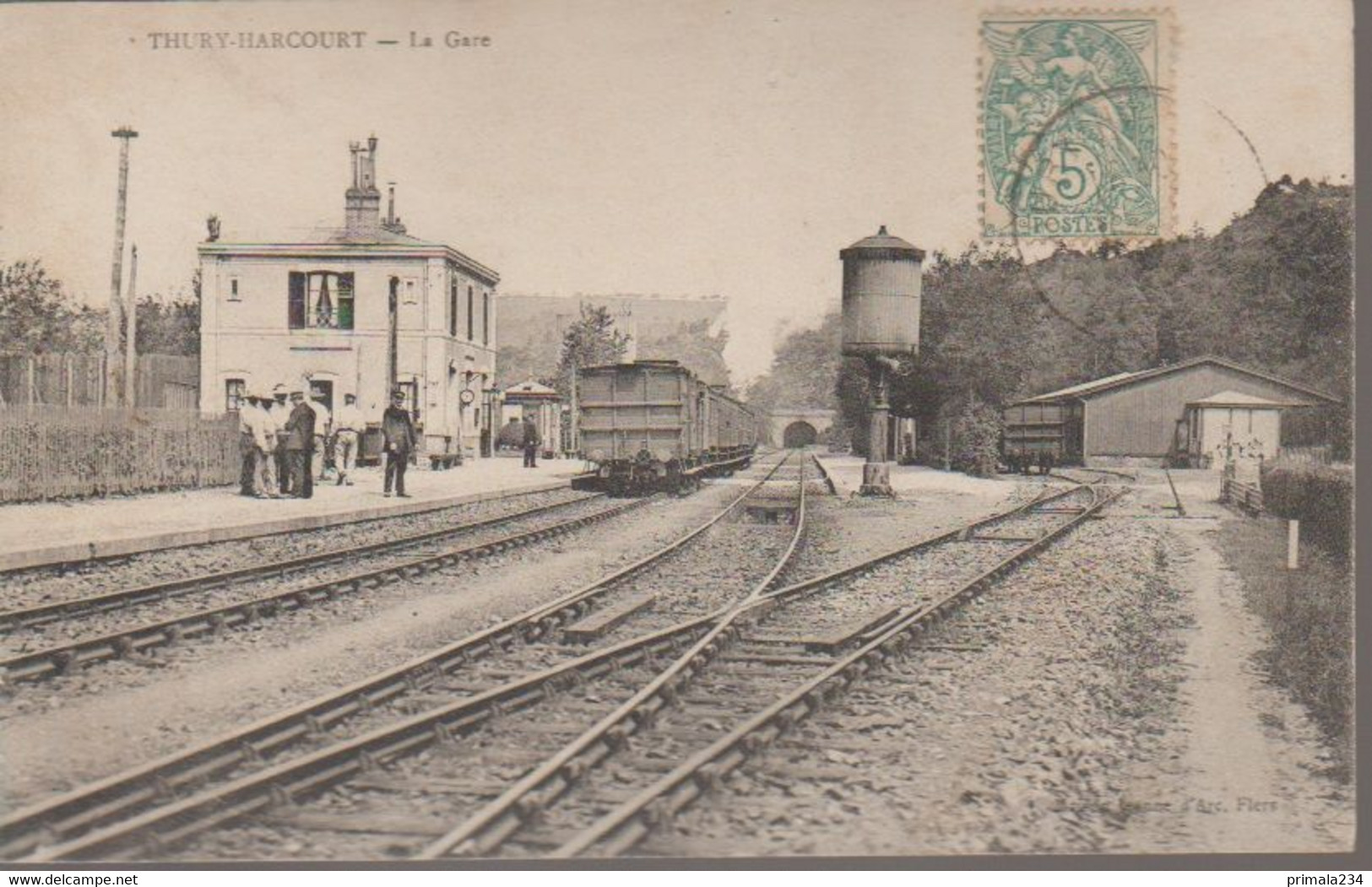 THURY HARCOURT - LA GARE - Thury Harcourt