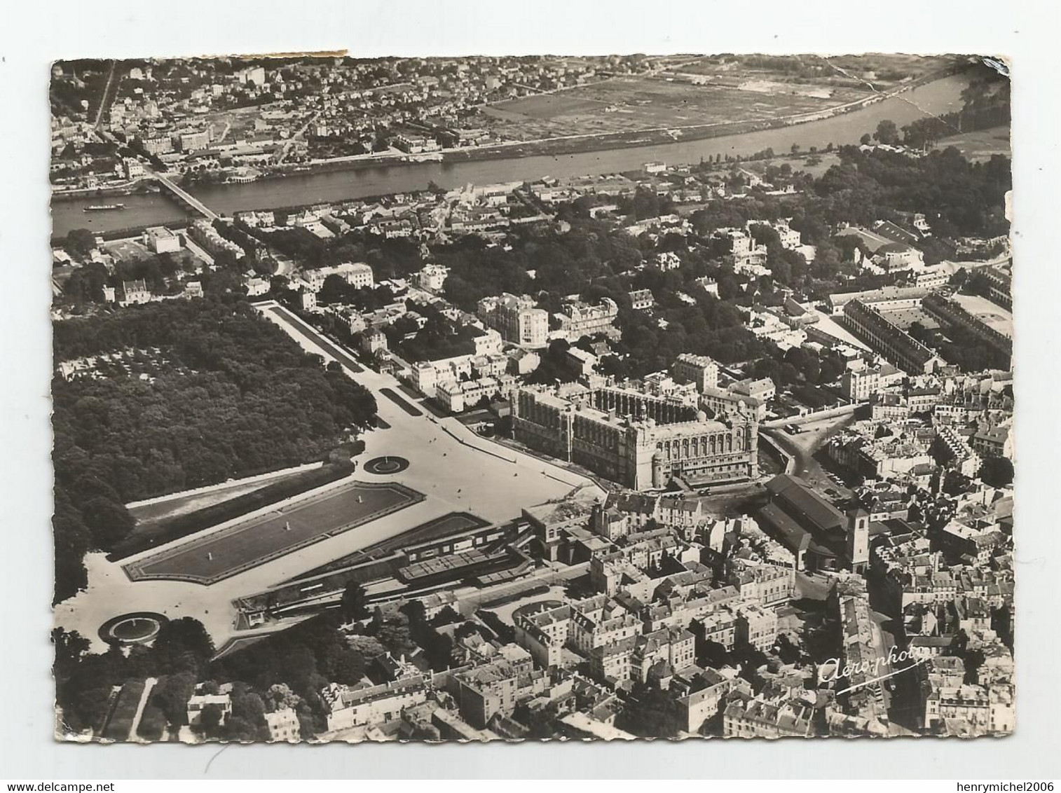 78 St Germain En Laye Vue Générale Et Le Chateau Ed Aéro Photo - St. Germain En Laye