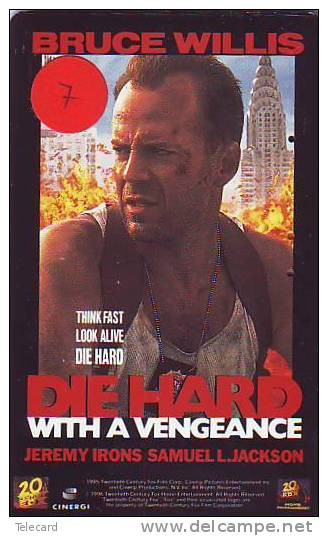 Telecarte Japonaise DIE HARD Telefonkarte Japan (7) Film - Cinema - Movie - Kino - Cine