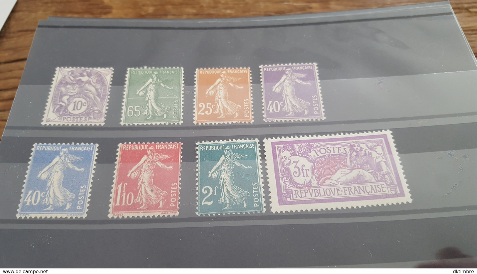 LOT532159 TIMBRE DE FRANCE NEUF* N°233 A 240 - Ungebraucht