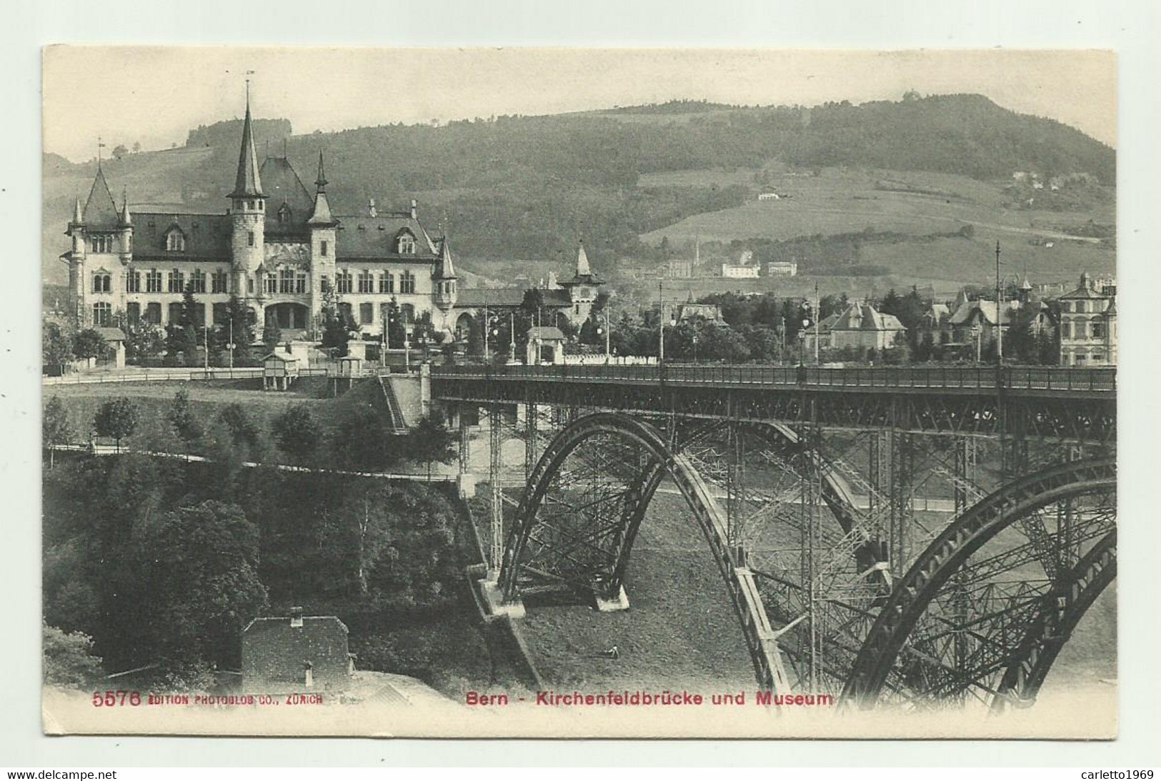 BERN - KIRCHENFELDBRUCKE UND MUSEUM - NV  FP - Bern