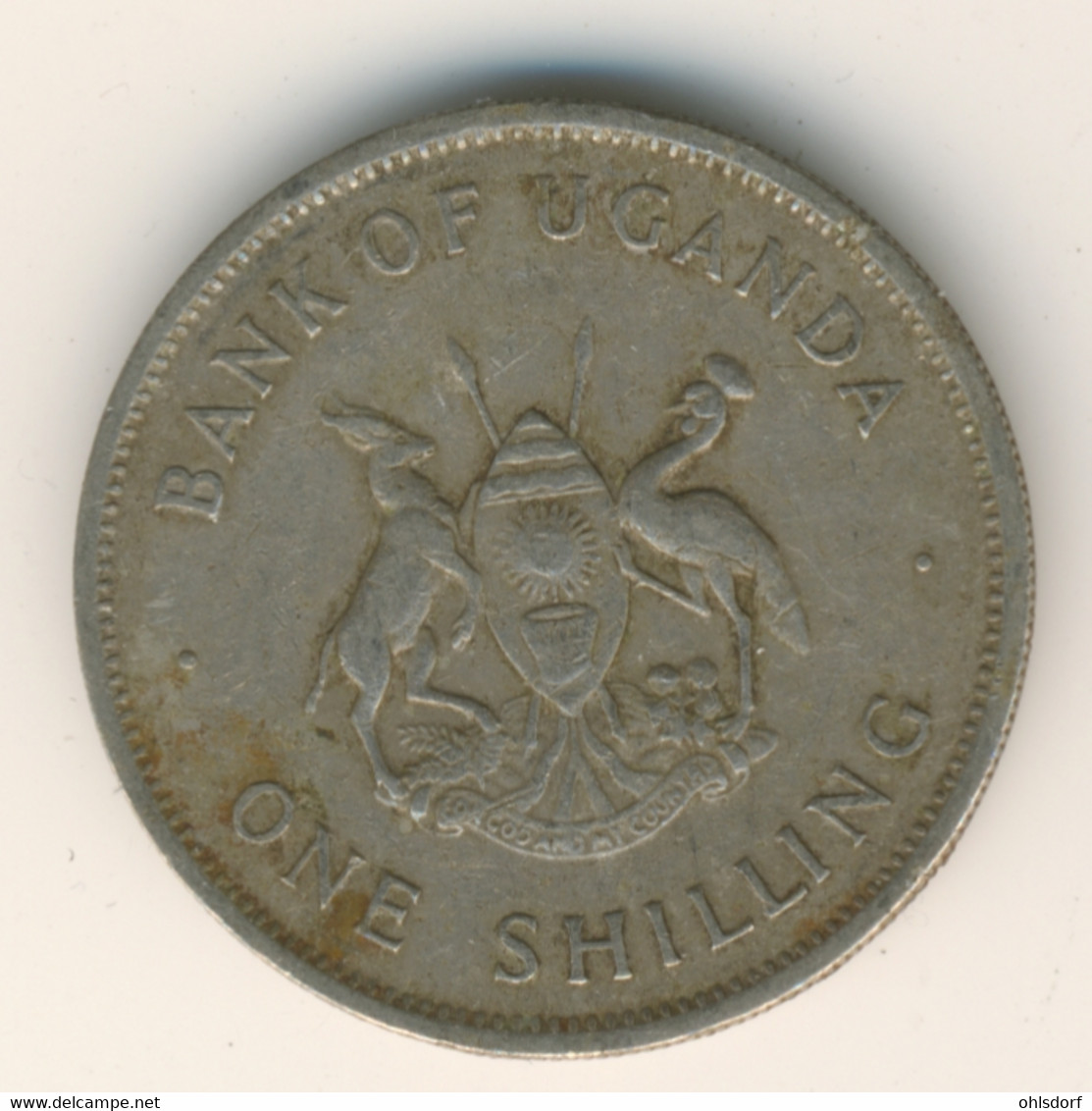 UGANDA 1976: 1 Shilling, KM 5a - Uganda