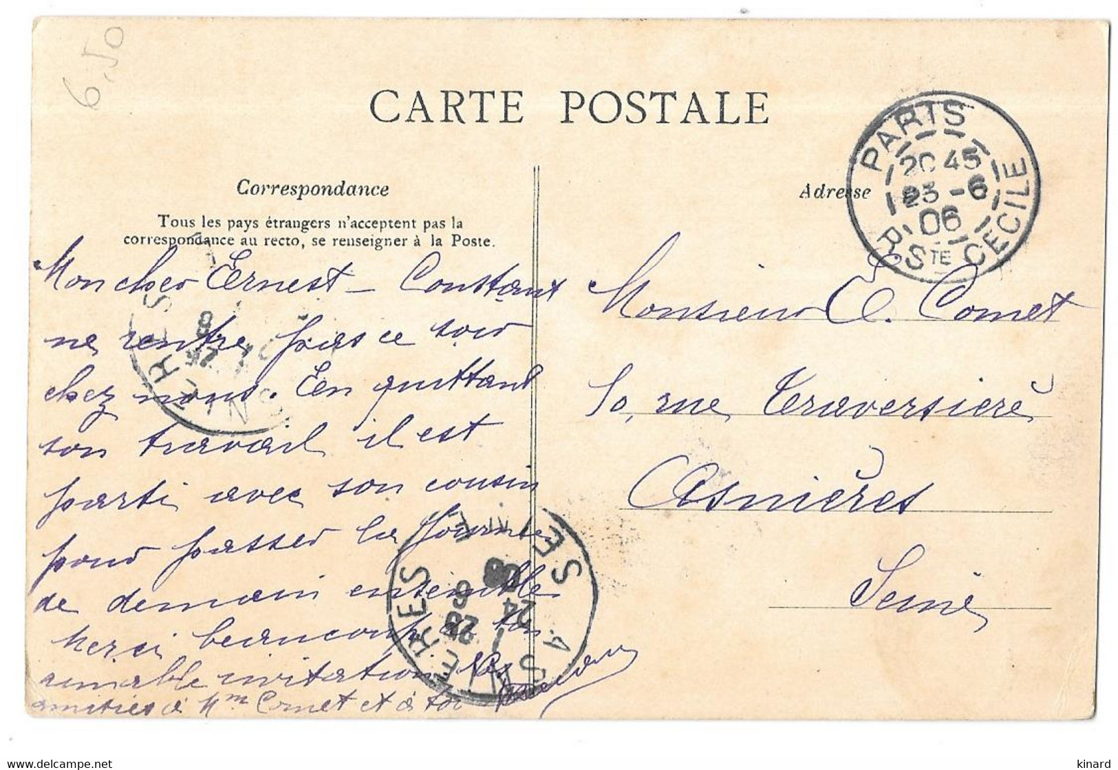CPA..  ILLUSTR..  LOIR LUIGI... VUE DE PARIS ..1906..FOIRE AUX PAINS D'EPICES TBE SCAN - Loir