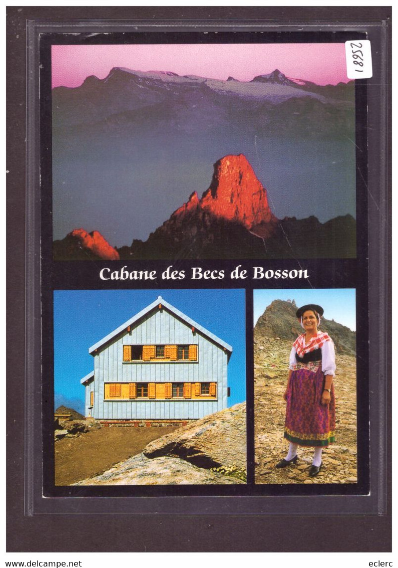 CARTE MODERNE - ST MARTIN - CABANE DES BECS DE BOSSON - TB - Saint-Martin