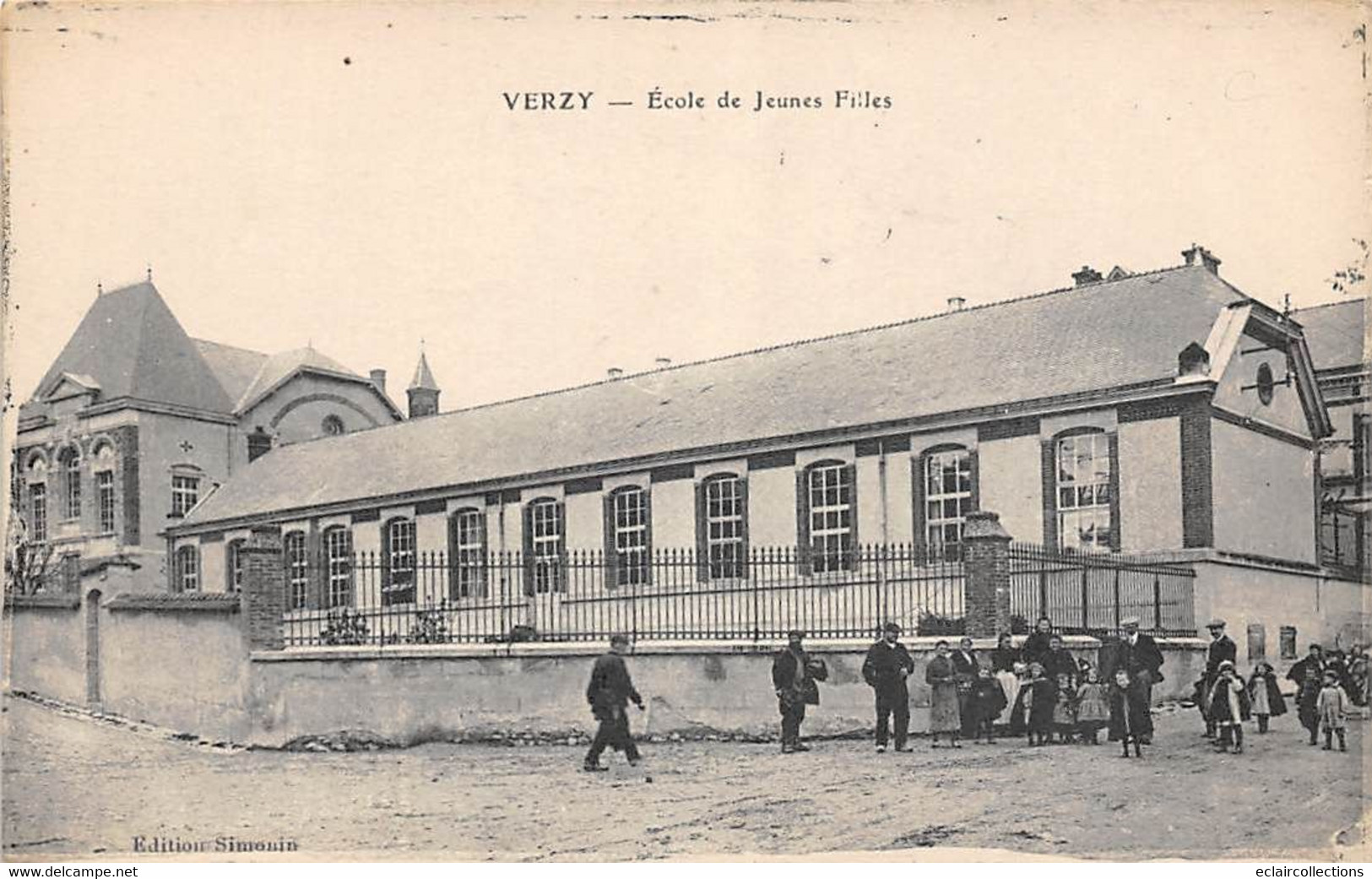 Verzy              51       Ecole De Jeunes Filles            (voir Scan) - Verzy